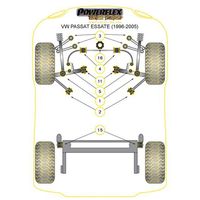 Montage sur Volkswagen - Passat Models Passat B5 (1996 - 2005) (Ref 1)