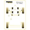 Montage sur Renault - 21 inc Turbo (1986-1994)  (Ref 4)