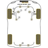 Montage sur Subaru - Legacy Models Legacy BE & BH (1998 - 2003) (Ref 1)