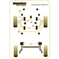 Renfort de support moteur Powerflex pour moteur Opel (Gamme comp&eacute;tition) - image 3