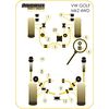 Montage sur Volkswagen - GOLF MODELS Golf MK2 (1985 - 1992) (Ref 6)