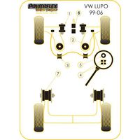 Silentbloc arri&egrave;re de triangle avant Powerflex - VAG (Comp&eacute;tition) - image 2