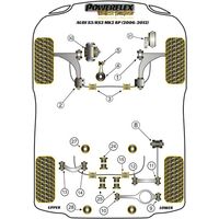Silentbloc int&eacute;rieur arri&egrave;re pour triangle avant Powerflex - VAG (Comp&eacute;tition) - image 2