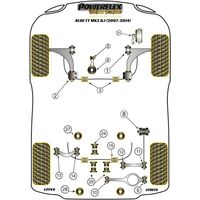Silentbloc int&eacute;rieur arri&egrave;re pour triangle avant Powerflex - VAG (Comp&eacute;tition) - image 3