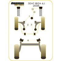 Montage sur Seat - Ibiza 6J (2008-)  (Ref 3)