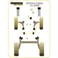 Montage sur Skoda - Fabia 5J (2008-)  (Ref 3)