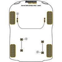 Montage sur Alfa Romeo - 164 V6 & Twin Spark (1987 -1998)  (Ref 5)