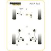 Montage sur Alfa Romeo - 166 (1999-2007)  (Ref 11)