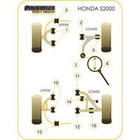 Montage sur Honda - S2000 (1999-2009)  (Ref 15)