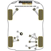 Montage sur Nissan - Skyline GTR R32, R33, GTS/T  (Ref 11)