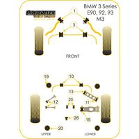 Montage sur BMW - 3 Series  E90, E91, E92 & E93 3 Series (2005-2013) (Ref 13)