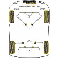 Montage sur BMW - 8 Series  E31 8 SERIES (1989 - 1999) (Ref 7)