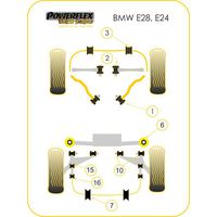 Montage sur BMW - 5 Series  E28 5 Series (1982 - 1988) (Ref 7)