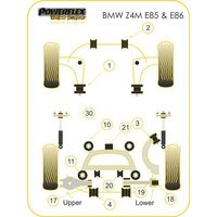 Silentbloc avant de berceau arri&egrave;re Powerflex pour BMW E46 (Gamme comp&eacute;tition) - image 5