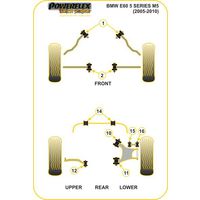 Silentbloc sup&eacute;rieur de lien int&eacute;gral arri&egrave;re ext&eacute;rieur Powerflex (Comp&eacute;tition) - image 5