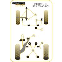 Montage sur Porsche - 911 Classic (1974-1977)  (Ref 10)