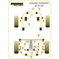 Montage sur Subaru - Forester Models Forester SF (1997 - 2002) (Ref 11)