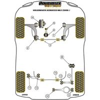 Montage sur Volkswagen - Scirocco Mk3 (2008-)  (Ref 11)