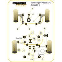 Montage sur Volkswagen - Passat Models Passat CC 35 (2008-2012) (Ref 12)