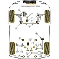 Montage sur Volkswagen - GOLF MODELS Golf MK5  (2003 - 2009) (Ref 14)