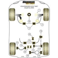 Montage sur Volkswagen - GOLF MODELS Golf MK7 5G (2012 on) (Ref 14)