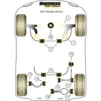 Montage sur Volkswagen - Tiguan (2016 - )  (Ref 14)