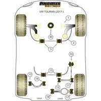 Montage sur Volkswagen - Touran (2017 - )  (Ref 14)