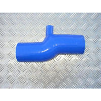 Durite silicone pour sortie 76mm d'Intercooler au plenum su&eacute;dois avec papillon en 76mm