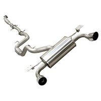 Ligne Inox Mongoose (Compl&egrave;te + d&eacute;cat) - Ford Focus RS MK2