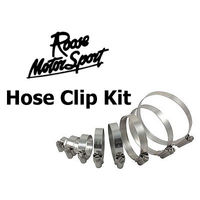 Sierra Cosworth 2WD - Kit colliers pour Durite silicone d'échangeur vers papillon avec Dump
