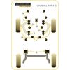 Silentbloc de ligne d'&eacute;chappement Universel Powerflex - Opel - image 5