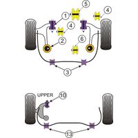 Montage sur Mitsubishi - Lancer Evolution 10 CZ4A (10/07-)  (Ref 2)