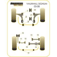 Montage sur Vauxhall / Opel - Signum (2003 - 2008)  (Ref 3)