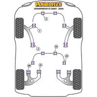 Silentbloc avant de triangle avant Powerflex - VW Transporter 5 (carrossage r&eacute;glable) - image 1