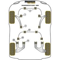 Silentbloc arri&egrave;re de triangle avant Powerflex - VW Transporter 5 (Comp&eacute;tition) - image 2