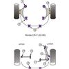 Montage sur Honda - CR-V (2002 - 2006)  (Ref 22)