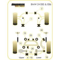 Montage sur BMW - Z Series  Z4 E85, E86 (2003-2009) (Ref 26)