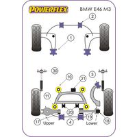 Montage sur BMW - 3 Series   E46 3 Series (1999 - 2006) (Ref 30)