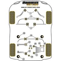Montage sur BMW - 5 Series  E60, E61 5 Series (2003-2010) (Ref 25)