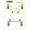 Silentbloc avant ou arri&egrave;re de triangle avant Powerflex - Citroen C2/C3 (Gamme comp&eacute;tition) - image 2