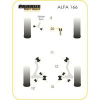 Montage sur Alfa Romeo - 166 (1999-2007)  (Ref 20)