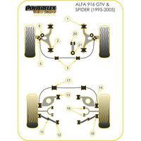 Montage sur Alfa Romeo - GTV & Spider 2.0 & V6, 916 (1995-2005)  (Ref 21)