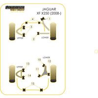 Montage sur Jaguar (Daimler) - XF, XFR - X250 (2008-)  (Ref 1)