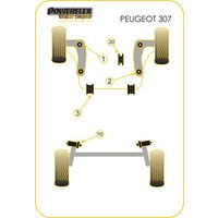 Montage sur Peugeot - 307 (2001-2011)  (Ref 3)