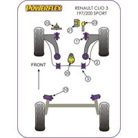 Silentbloc arri&egrave;re de triangle avant - Powerflex - image 1