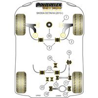 Montage sur Skoda - Octavia Mk3 5E (2013-)  Octavia (2013-) Multi Link (Ref 1)