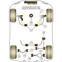 Montage sur Volkswagen - GOLF MODELS Golf MK7 5G (2012 on) (Ref 1)