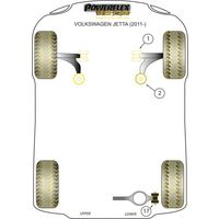 Montage sur Volkswagen - Jetta Jetta (2011 - ON)  (Ref 1)