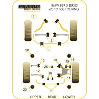 Montage sur BMW - 5 Series  E39 5 Series (1996 - 2004) (Ref 26)