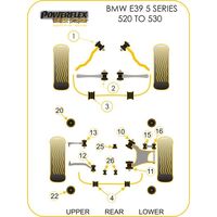 Silentbloc avant de bras inf&eacute;rieur arri&egrave;re en 10mm Powerflex - BMW (Gamme comp&eacute;tition) - image 1